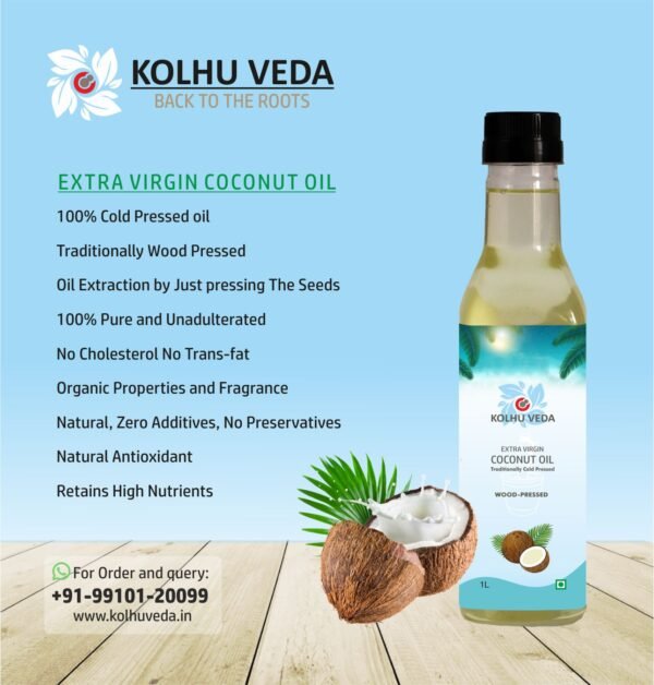 Kolhuveda Wood Pressed Coconut Oil - Image 4