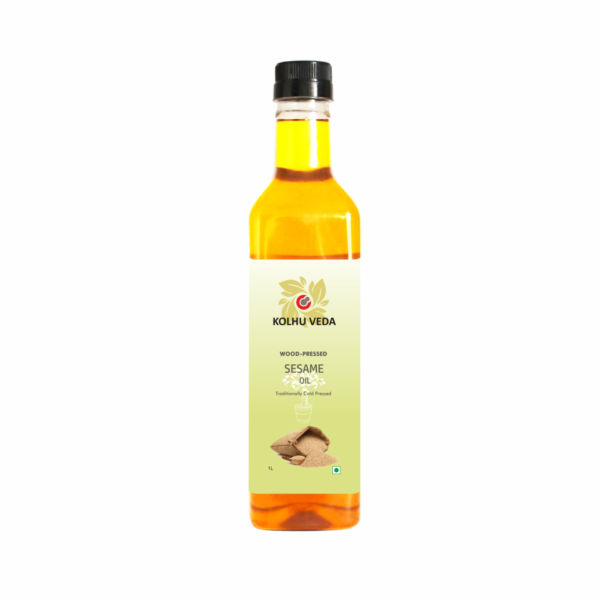 Kolhuveda Wood-Pressed Pure White Sesame Oil